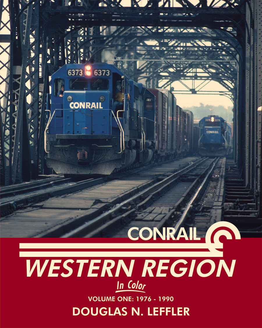 Morning Sun Books Hardcover Book 1569 Conrail Western Region in Color Volume 1: 1976-1990 — exact product view