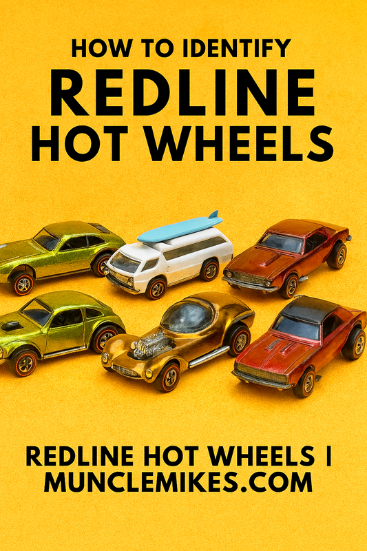 How to Identify Redline Hot Wheels — Hot Wheels Redlines 1968-1977 