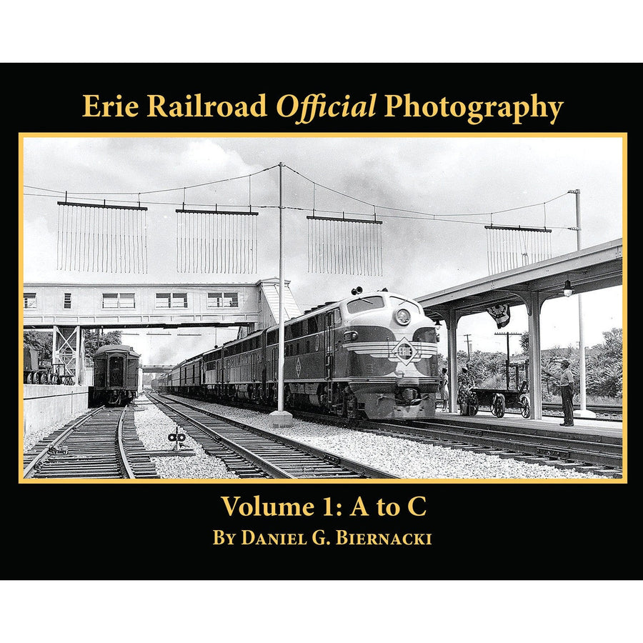 Morning Sun Books Erie Railroad Official Photography Volume 1: A to C (Softcover) — exact product view