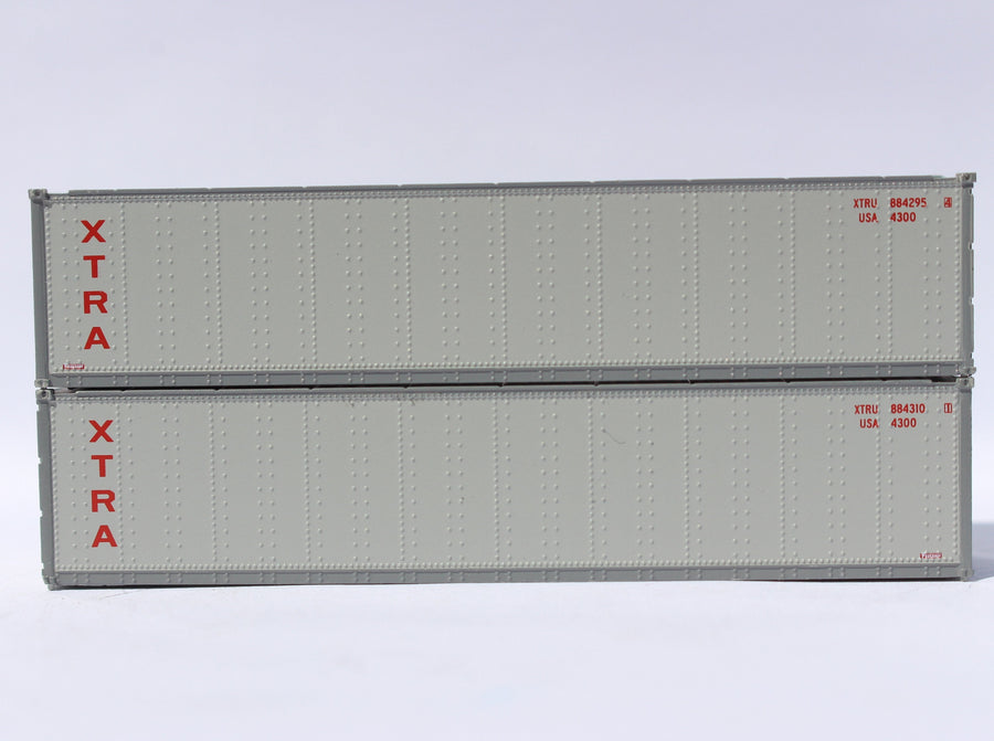 XTRA LEASE 40' Standard height (8'6") Smooth-side containers . JTC # (405663) exact product view 1