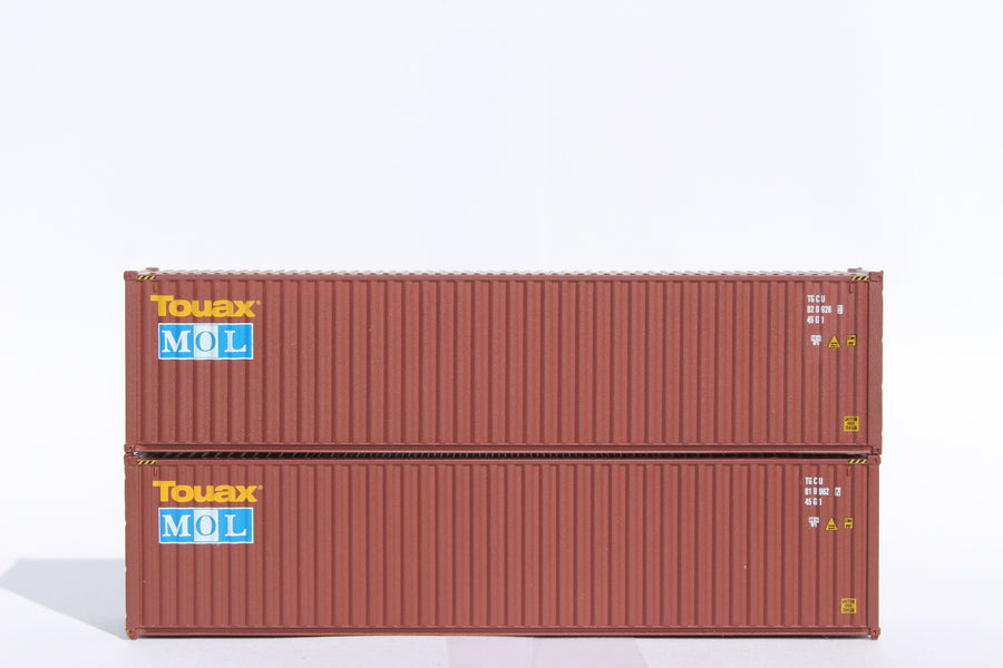 TOUAX / MOL– 40' HIGH CUBE containers with Magnetic system, Corrugated-side. JTC # (405078) exact product view 1