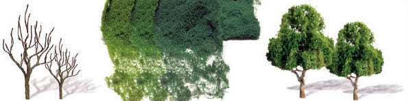 JTT Scenery Products N 92023 (TK-11) Pro-Tree Kit, Sycamore Trees 1.5" to 3" (16) — exact JTT Scenery Products product reference
