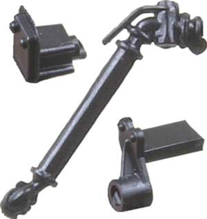 Kadee HO 438 Air Hose and Angle Cock (10 Pair) — exact product view