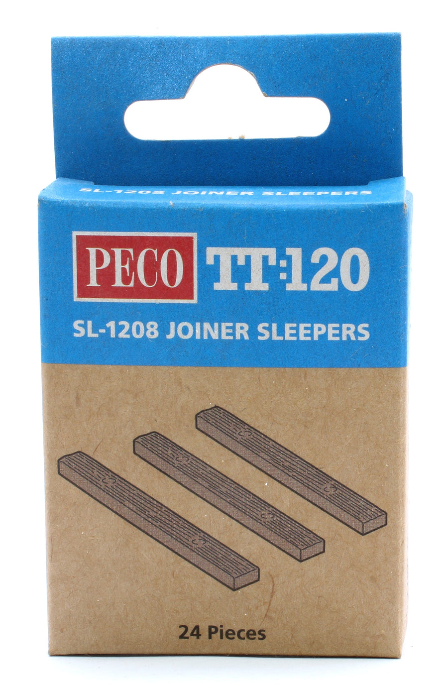 PECO SL-1208 TT:120 joining-sleeper package marked 24 pieces