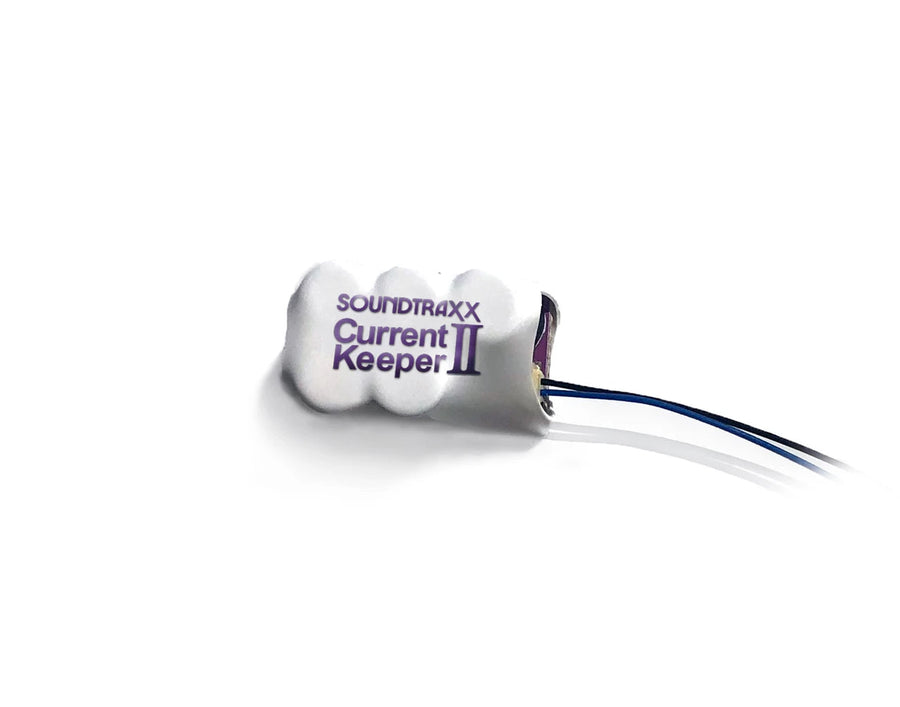 SoundTraxx 810160 CurrentKeeperII module with attached connector leads
