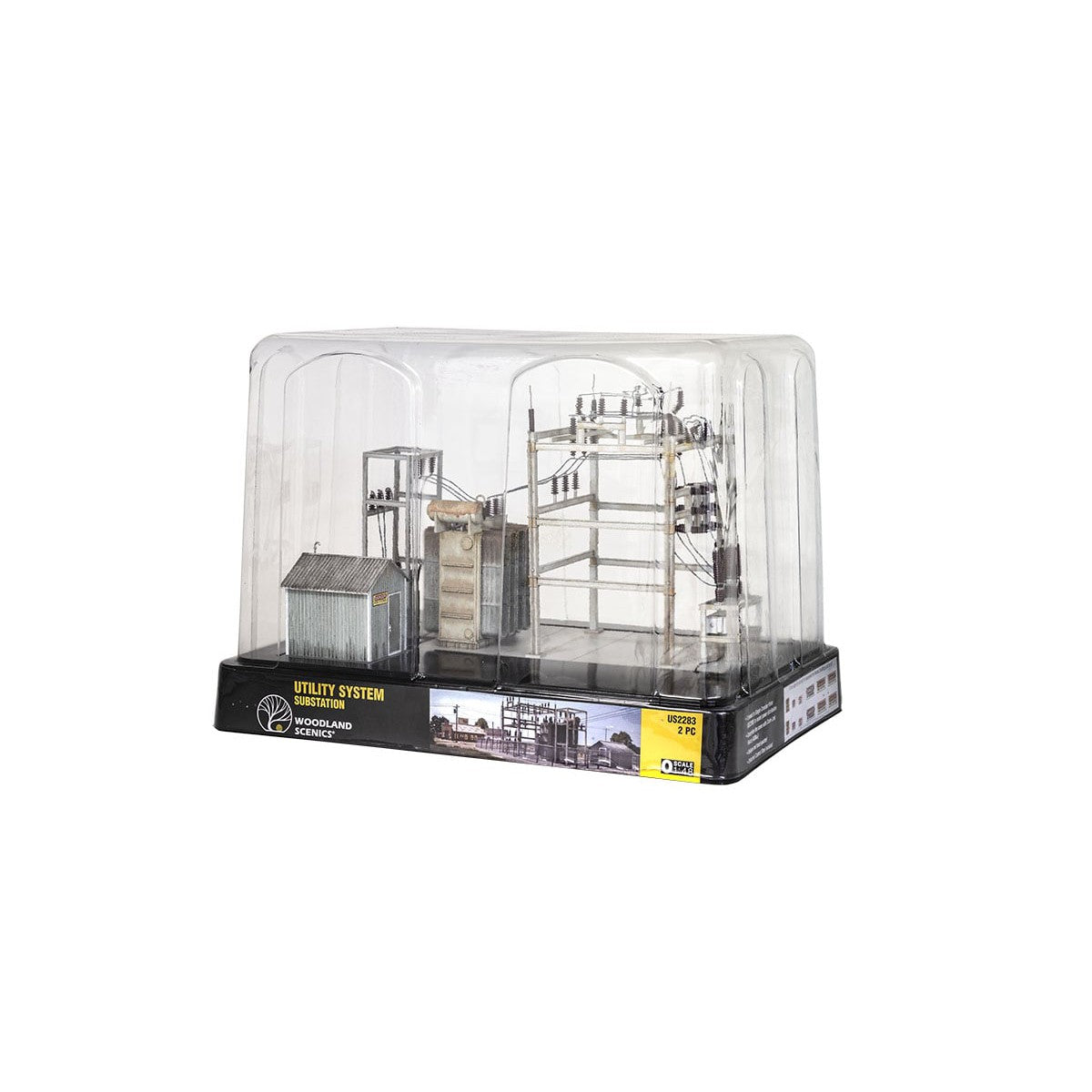 Woodland Scenics US2283 O Scale Substation actual product photograph 1