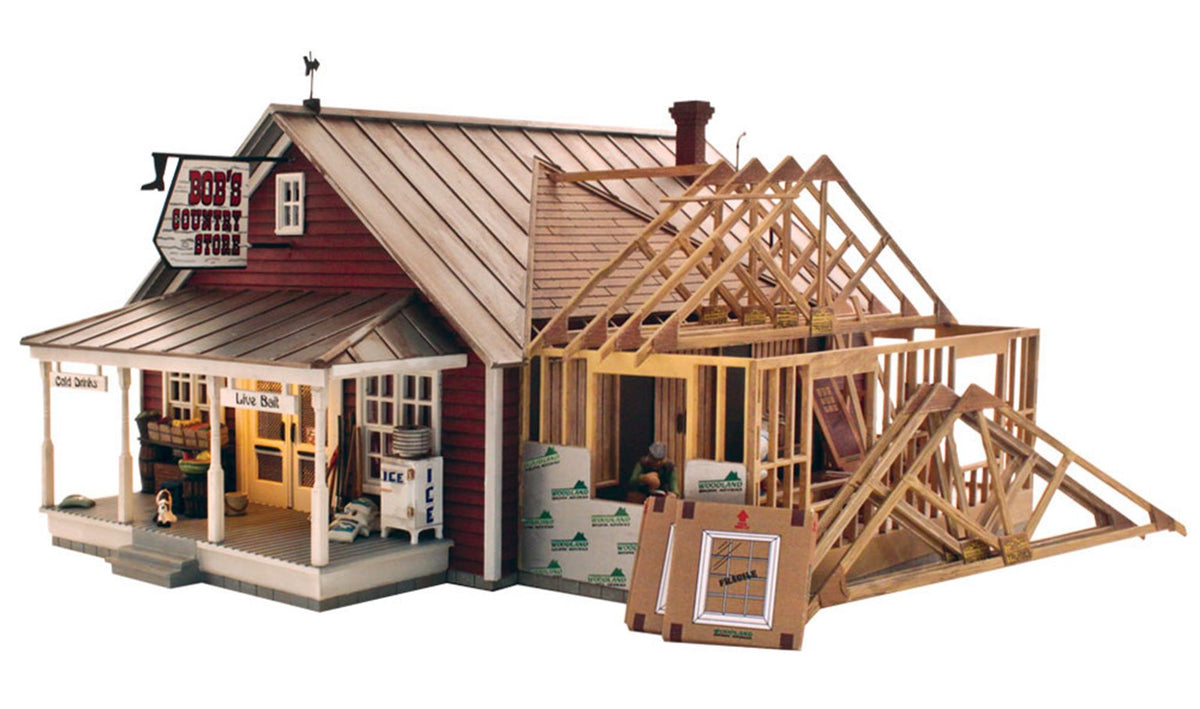 Woodland Scenics BR5845 Country Store Expansion O scale building