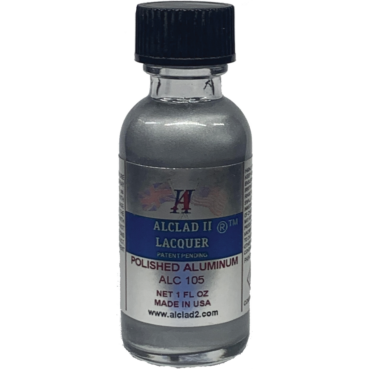 Alclad II Polished Aluminium High-Shine Lacquer Paint 1 oz ALC-105 alternate product view