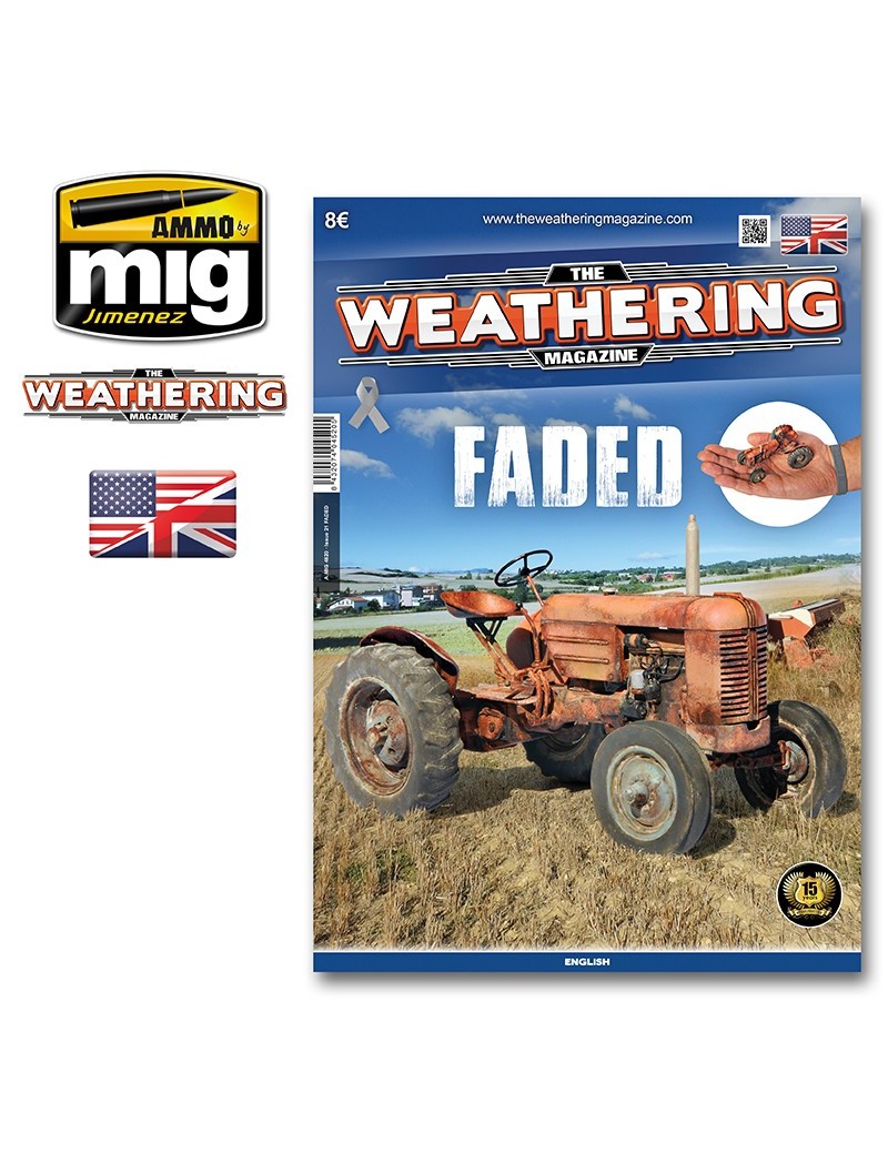 AMMO 4520 The Weathering Magazine issue 21 Faded English cover
