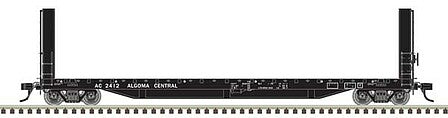 Atlas HO Scale AC 51'6-Inch Bulkhead Flatcar – 20007088