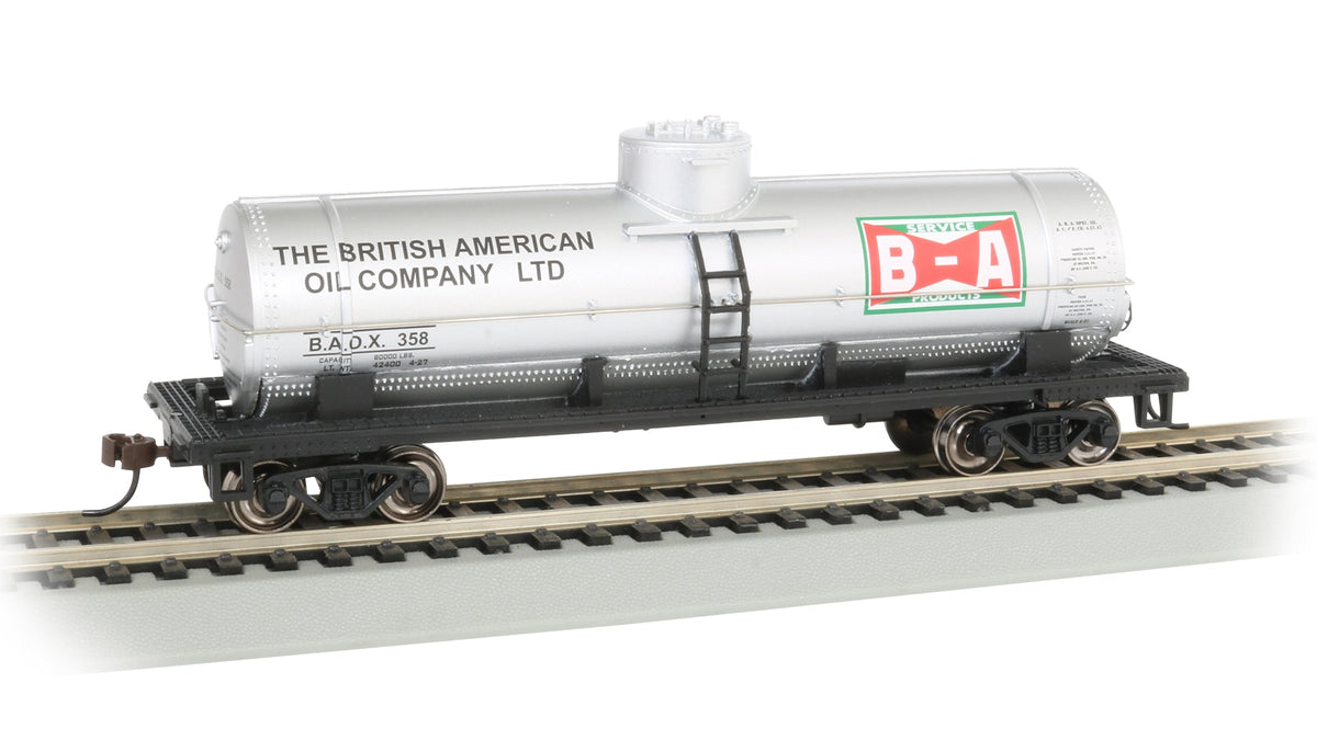 Bachmann HO British American Oil single-dome tank car, item 17812