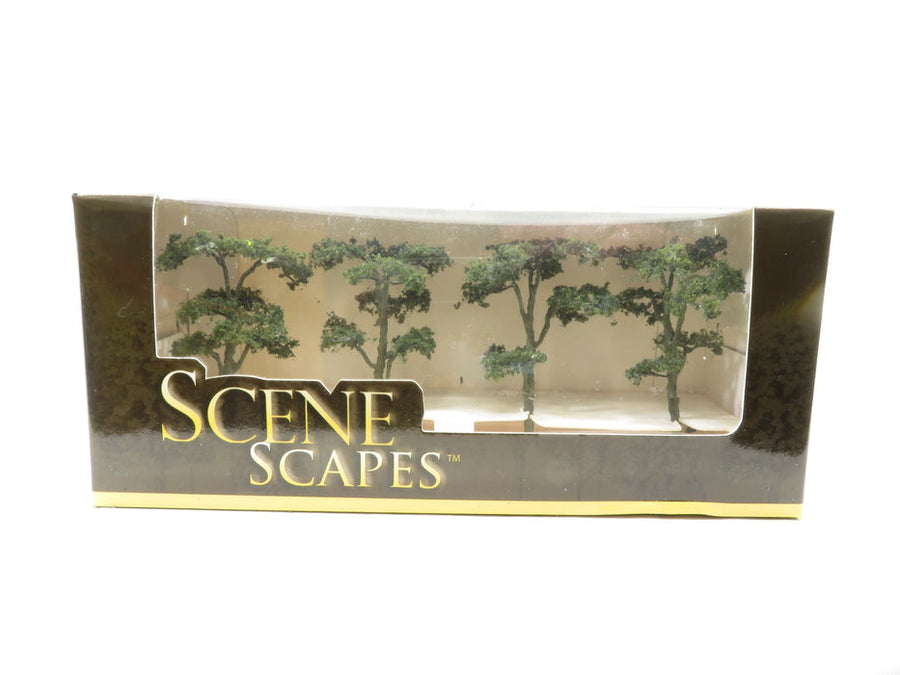 Bachmann SceneScapes 32111 N scale maple trees four pack front