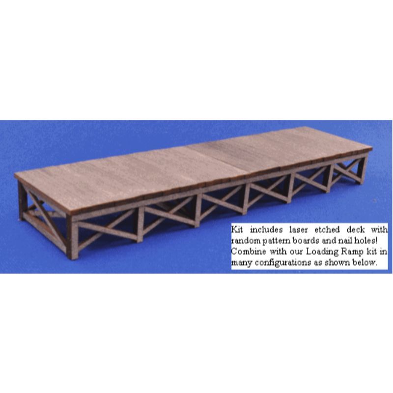 Blair Line N Scale Loading Dock Laser-Cut Kit – 072