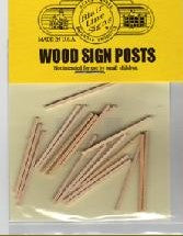 Blair Line 098 N Scale Wood Posts (20)