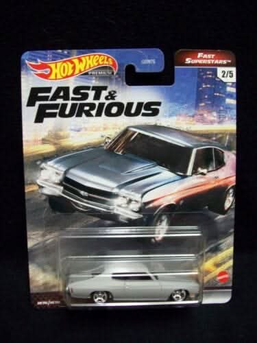 Collectable Carded Hot Wheels Fast & Furious Fast Superstars 1970 Chevy Chevelle SS