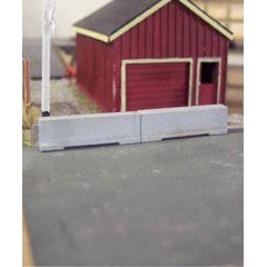 Osborn Models HO Scale Concrete Barriers 16/Pk 1087 — exact product reference