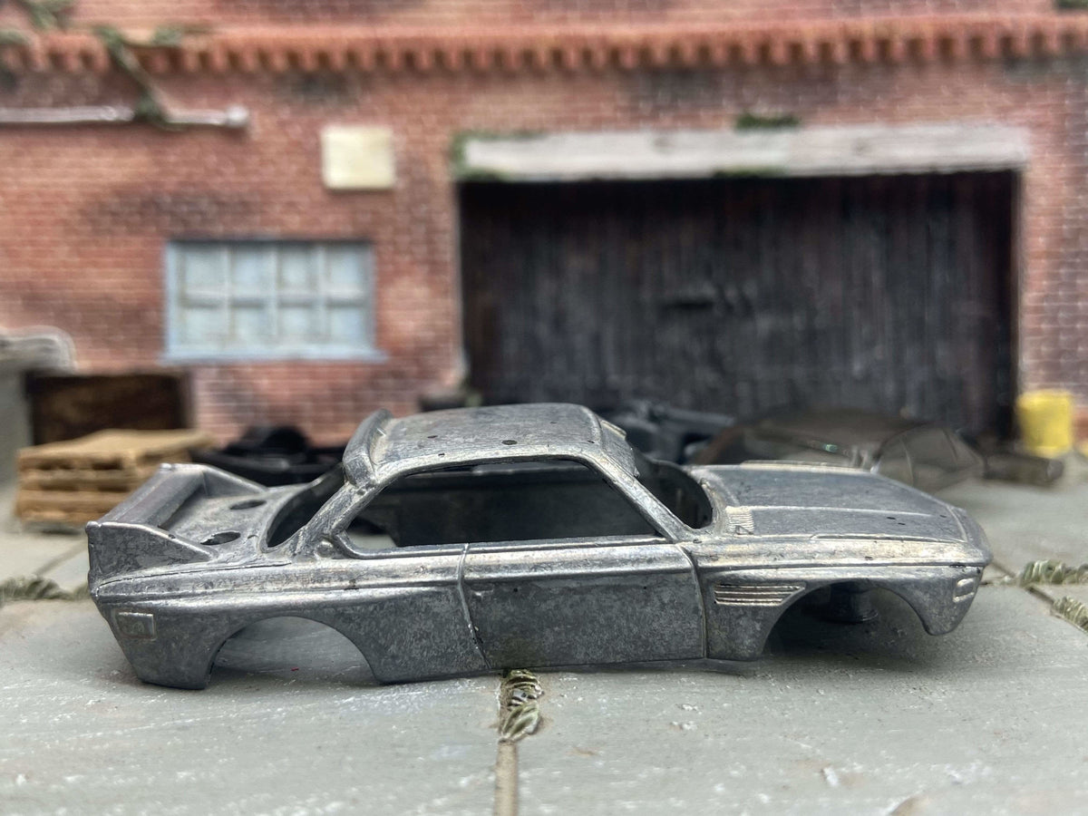 Kit DIY Hot Wheels BMW 3.0 CSL Race Car 1973 con referencia de ruedas 10 mm delante y detrás
