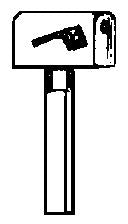 Durango Press HO Scale Mailboxes 5-Pack – 025