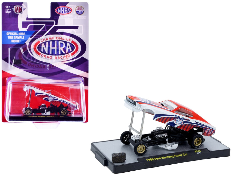 1969 Ford Mustang Funny Car NHRA 75 Years – M2 1:64