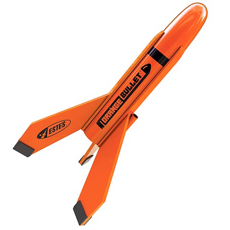 Estes Orange Bullet Model Rocket Kit #7295 product image