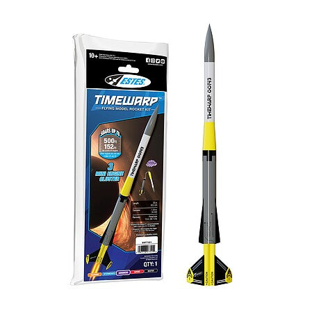 Estes Time Warp 13 mm Cluster Model Rocket Kit #7321 product image
