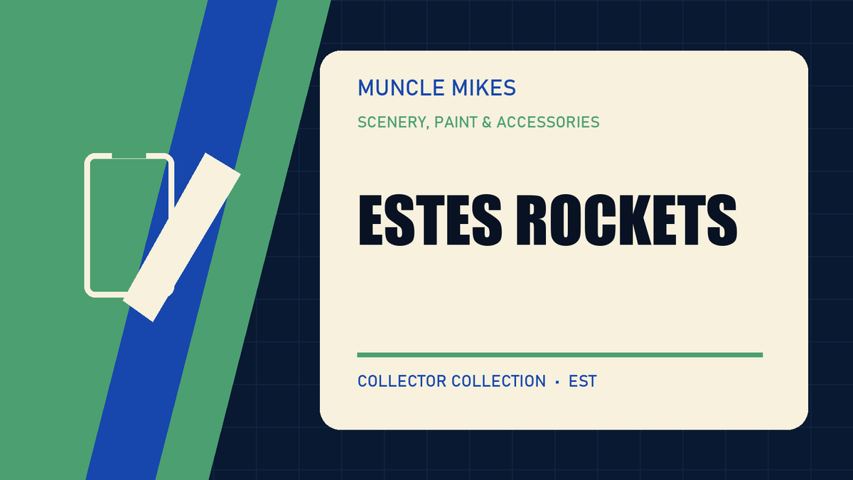 Cohetes Estes representando un sistema de recuperación que necesita protección térmica adecuada