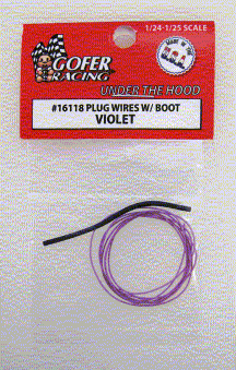 Gofer Racing Decals Plug Wires With Boot Violet exact product reference