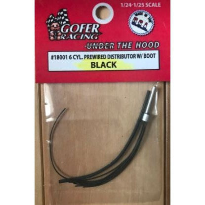Gofer Racing Decals Prewired Distributor Black Plug Wire With Boot — exact product reference