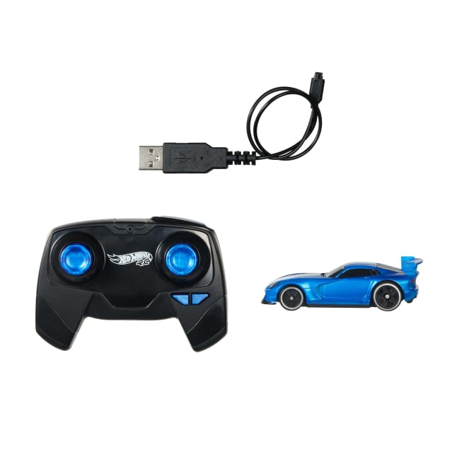 Hot Wheels RC 1:64 scale Dodge Viper ACR with full-function remote control
