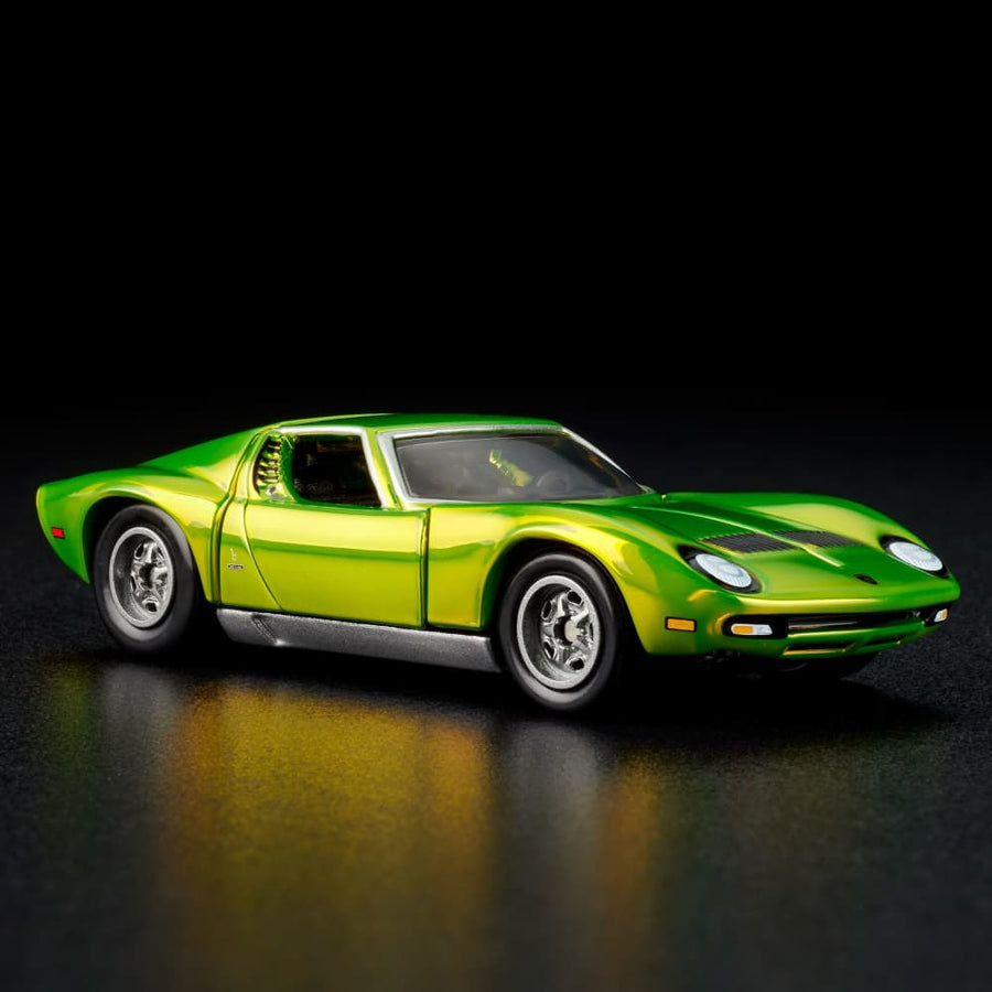 Mattel HWF11 Lamborghini Miura P400 SV, used as a line-specific RLC debut example rather than a First Editions mainline car