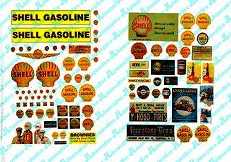 JL Innovative Design 40-50'S VINT SHELL GAS ST – 488 product image