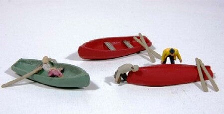 Set JL Innovative 492 de botes de remos y remos para modelismo