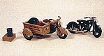 JL Innovative Design 905 1947 Motorcycles with Service Sidecar