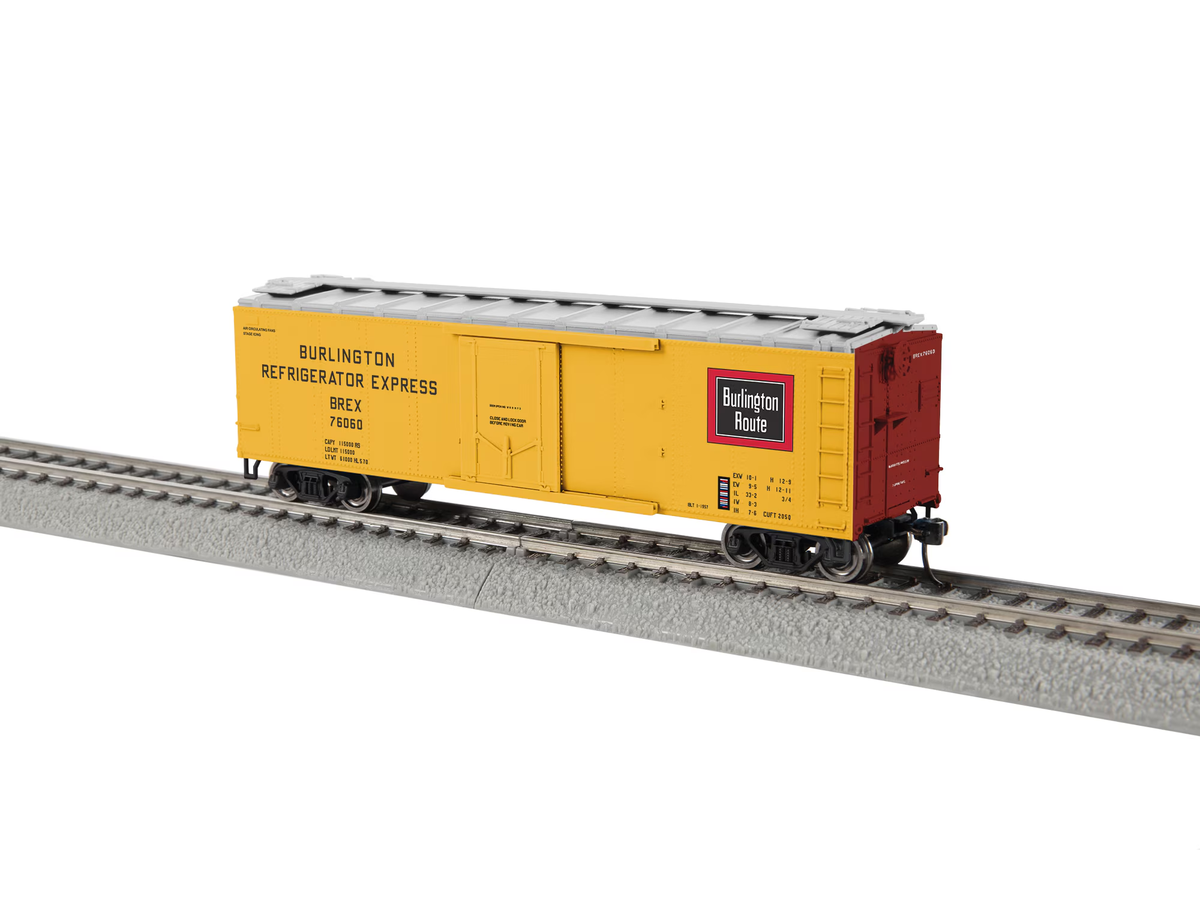 Lionel HO Burlington Route Reefer #76060