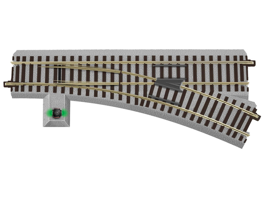 Lionel American Flyer 6-47940 FasTrack R20 right-hand command remote switch