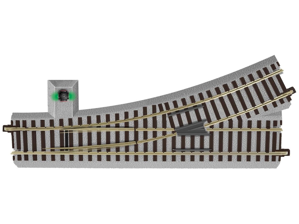 Lionel American Flyer 6-47941 FasTrack R20 left-hand command remote switch