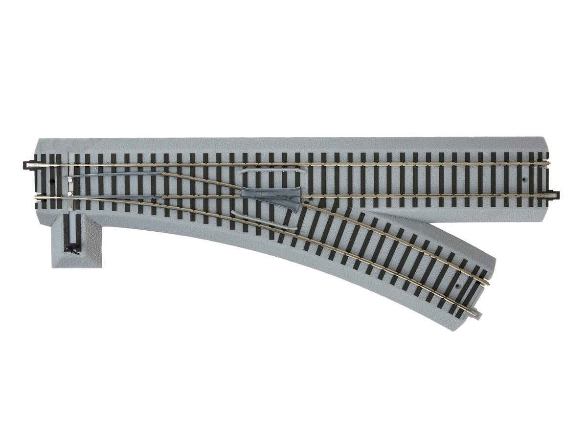 Lionel American Flyer 6-49884 FasTrack R27 right-hand manual switch