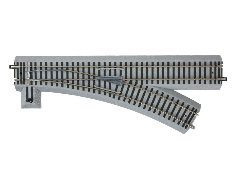 Lionel American Flyer 6-49884 FasTrack R27 right-hand manual switch