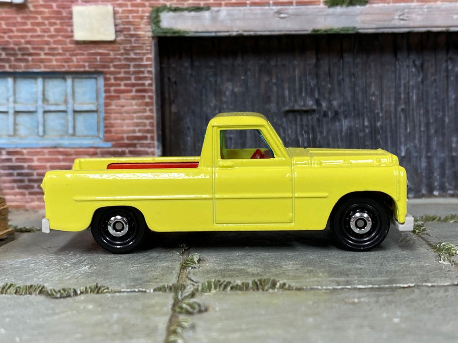 Matchbox 1956 Powell Sport Pick Up Truck in Yellow, loose diecast car