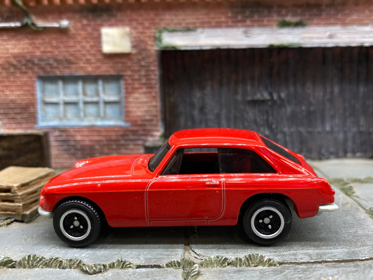 Red loose Matchbox 1971 MGB GT Coupe product photo