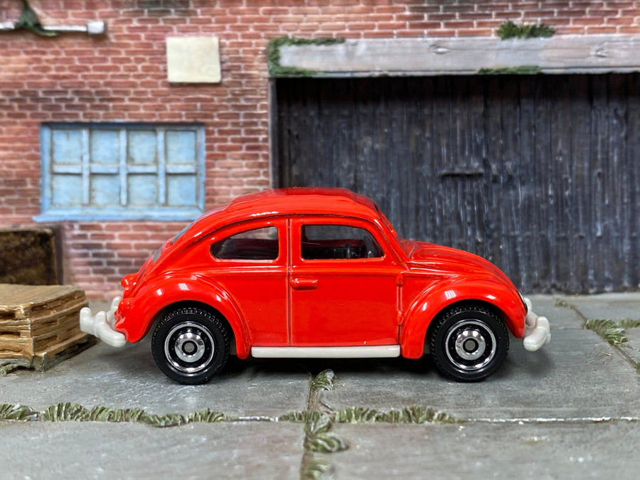 Matchbox Volkswagen Beetle in Red, loose diecast car