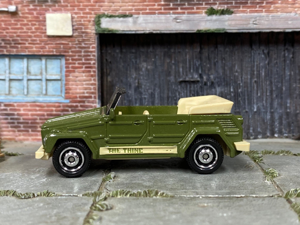 Matchbox VW Volkswagen Type 181 Thing in Green, loose diecast car