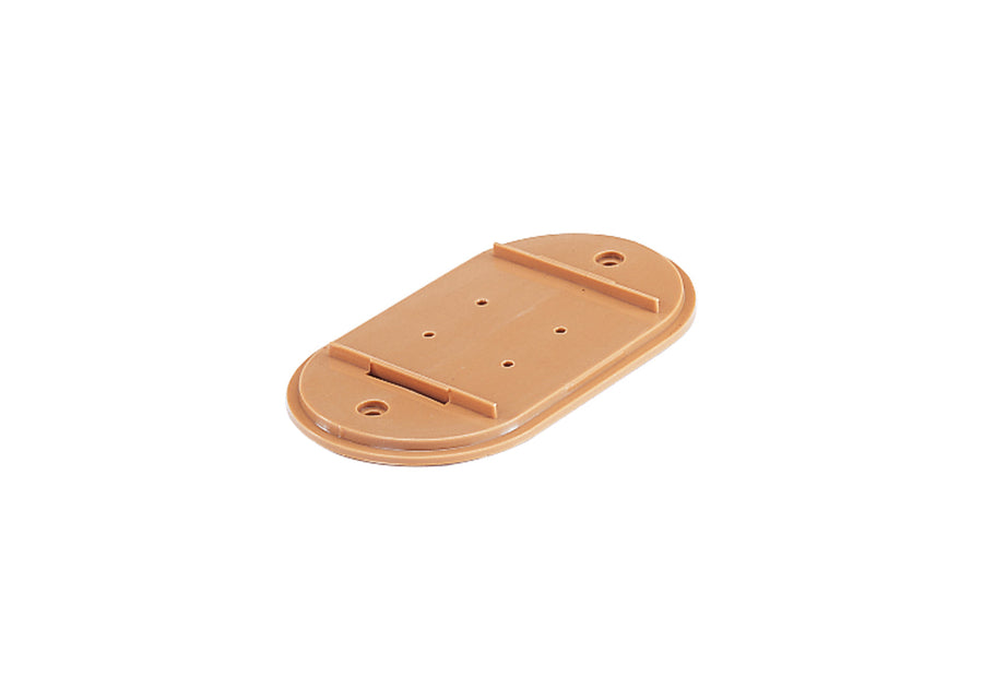 Märklin 7250 HO bridge pillar foundation base plate; package contains ten