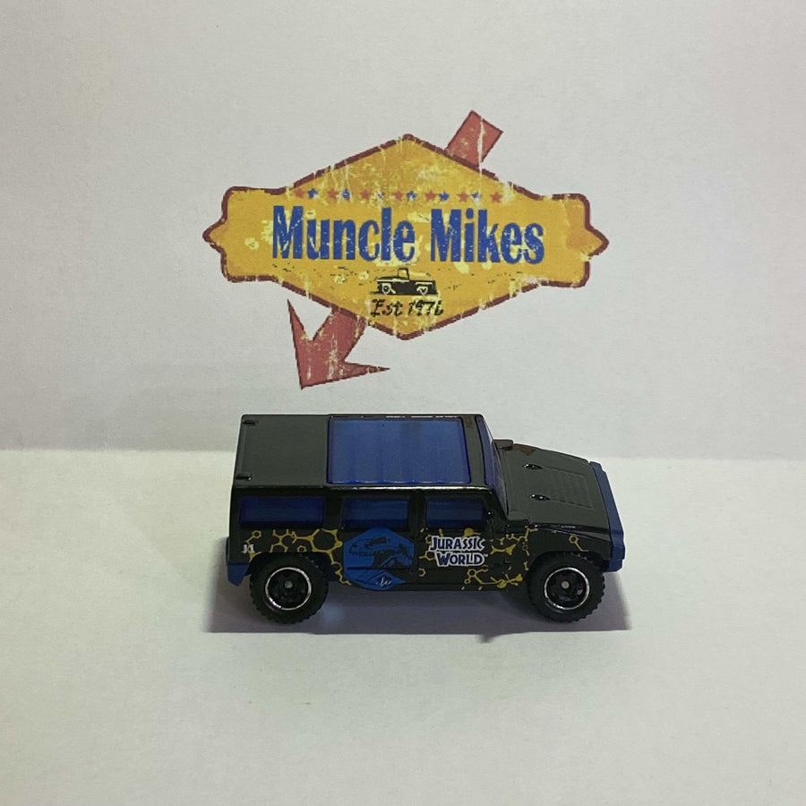Matchbox 2015 H2 Hummer Jurassic World Edition BARGAIN BIN!