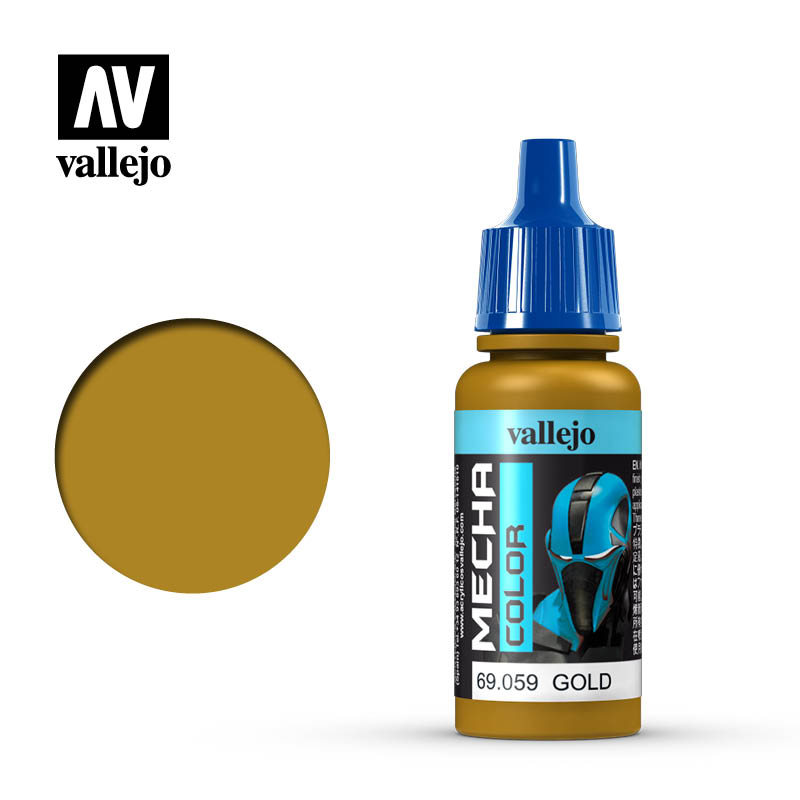 Vallejo Mecha Color Gold 17ml Bottle VLJ69059 — exact product reference