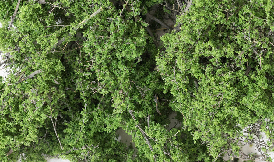 Woodland Scenics F1131 Fine-Leaf Foliage Medium Green, manufacturer product image