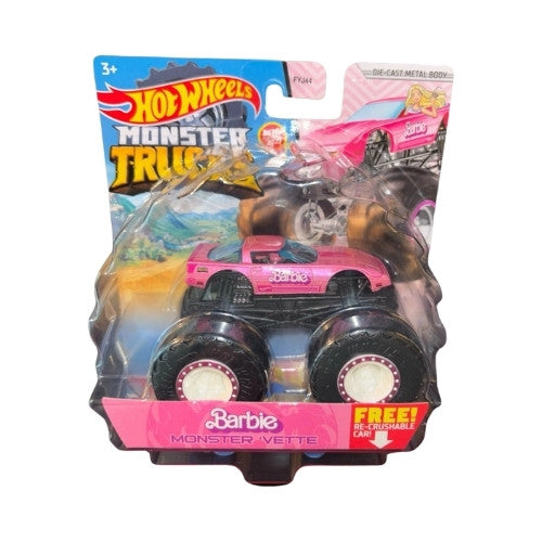 Barbie Monster Vette Hot Wheels Monster Trucks reference image from the collector library, not a current inventory photograph