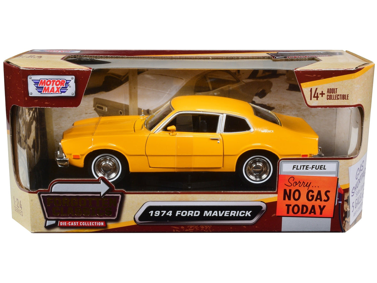 1974 Ford Maverick Yellow – Motormax 1:24