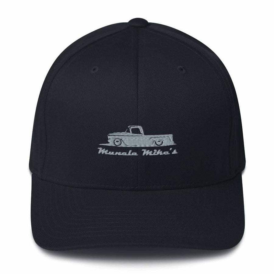 Gorra estructurada Muncle Mikes Hot Rod Hatter con visera curva y banda elástica