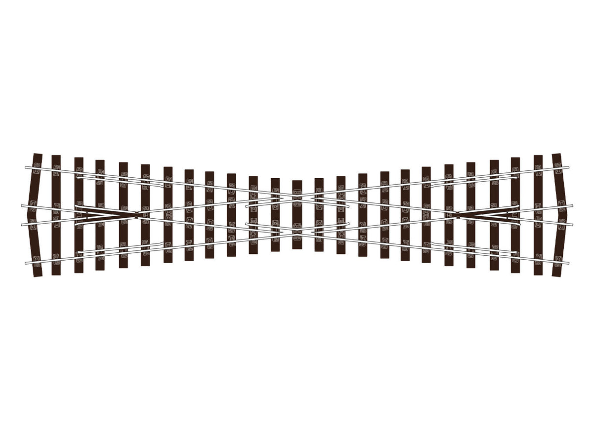 Peco HO Scale Code 75 Bullhead Crossing – SL-U1194 — exact-part product image
